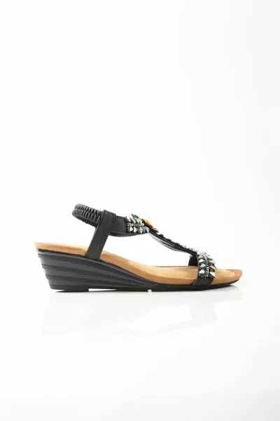 -1 Black Stone Sandali da donna