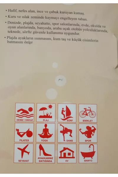 Chaussons de piscine marine à semelle antidérapante