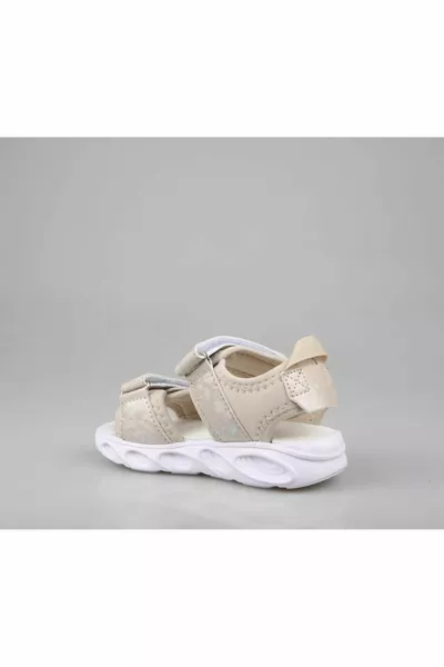 h Illuminato Beige Bambini Sandali
