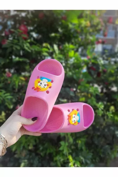 Нескользящая подошва Мягкая легкая фигура Повседневные морские пляжные детские тапочки