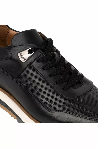  Comfort Chaussures Casual Homme Noir