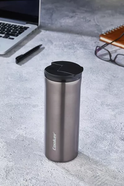  Чаша Термос Торпедо Чаша Антрацитна неръждаема стомана мл. Премия