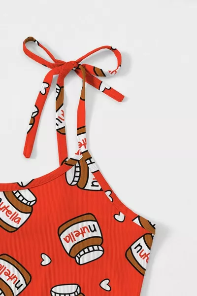 Angelina Nutella 2 Li Ultrasoft Shorts Set