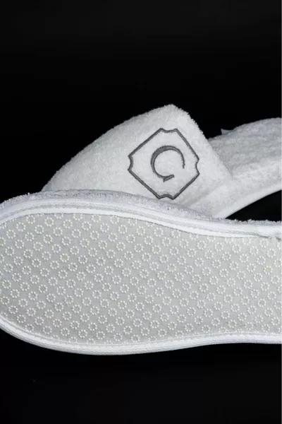 C رسالة منشفة حمام سبا هوم فندق الأمومة النعال نعال نعل سميكة