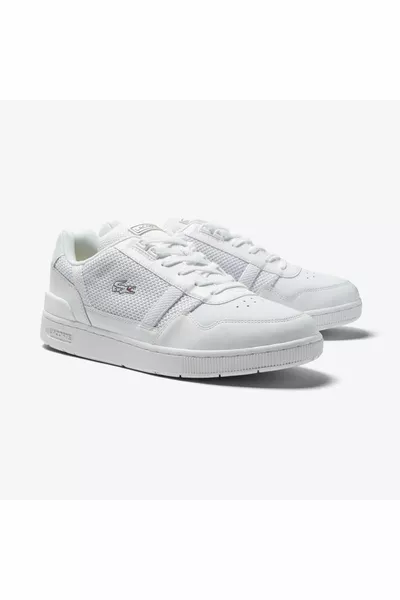 T-clip Piqué سنيكرز أبيض للرجال