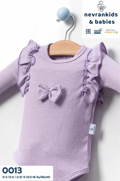 Vêtements pour filles en velours côtelé à volants avec ruban inférieur et supérieur