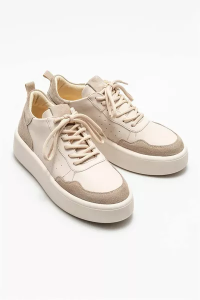 حذاء رياضي نسائي بيج