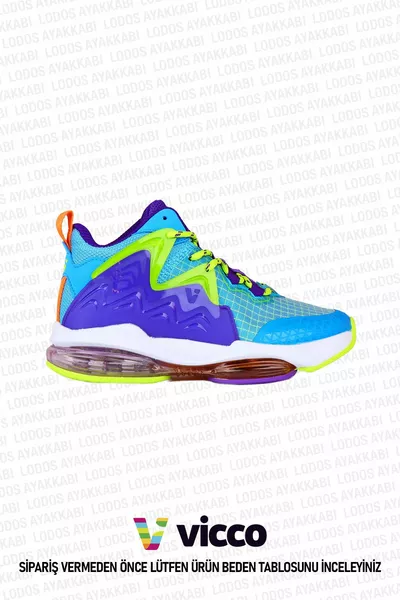 Loren Model Lightweight Suede Men's Orthopedic Kids Blue Boots