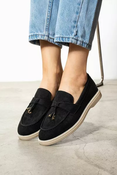 WOMEN'S LOAFER SUEDE SHOES FOR CASUAL WEAR