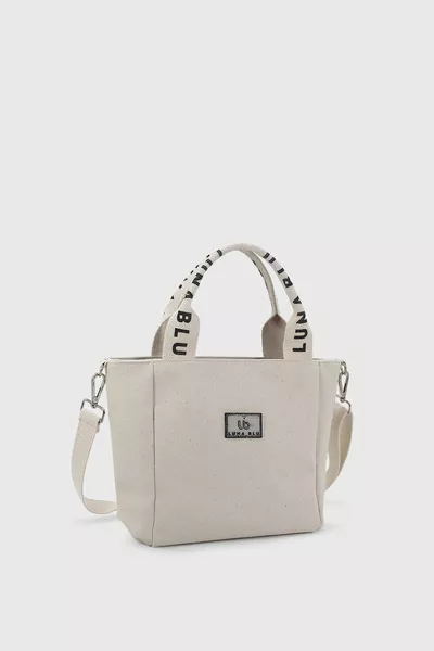 Women's Mini Canvas Fabric Tote Bag