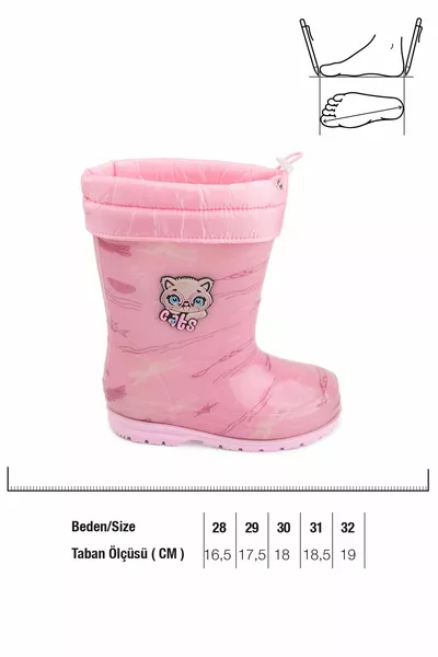 Inverno Ragazze Stivali Da Pioggia