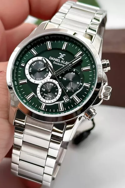 Мужские наручные часы, календарь, стальной корд, стальной корпус, браслет, подарок с водонепроницаемостью 3 атм