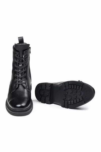 أحذية رجالية جلدية طبيعية ، أحذية فرو ، أحذية سستة