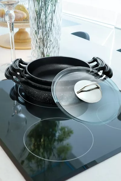 Cast Titanium 3k Glass Cover Set of 3 Shelves  cm