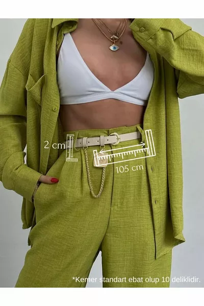 سلسلة الملك ميدالية مفصلة المرأة السراويل حزام، حزام سترة، حزام اللباس، حزام قميص