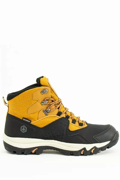 Vader Waterproof Schwarz Gelb Outdoor Herren Stiefel