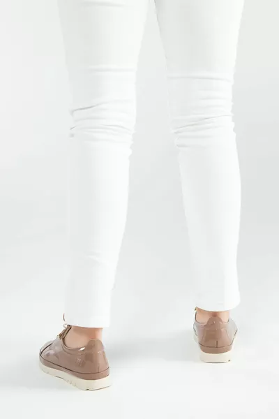 أحذية كاجوال جلد طبيعي نسائي   مليار Ayk 