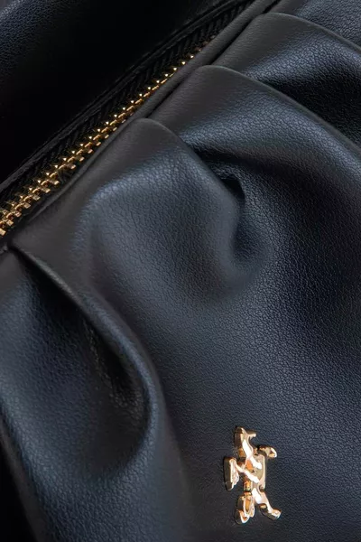 منحة دراسية للمرأة الرباط الفم الأسود الطويل حزمة حقيبة اليد والكتف