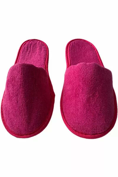 Asciugamano unisex pantofole da bagno chiuso davanti