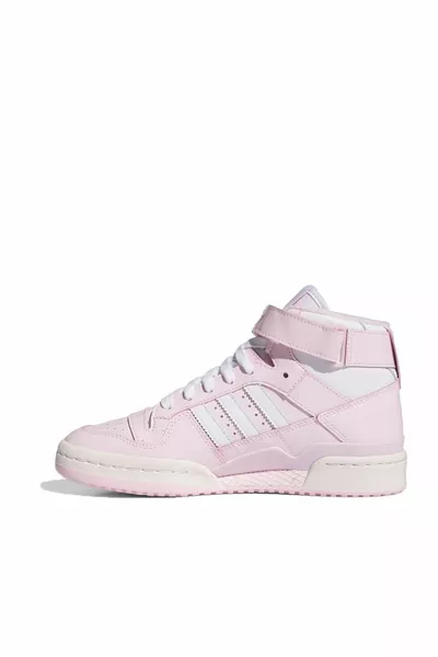 Forum Mid Helder Roze Dames Sneakers