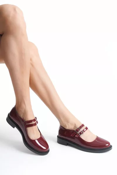 Женские лоферы Повседневная мягкая обувь с повседневной пряжкой