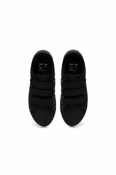 BASKETS FEMME KINETIX CAYDE NOIR VELCRO