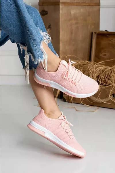 للجنسين العظام ، أحذية رياضية تريكو الجري والمشي أحذية رياضية مسحوق