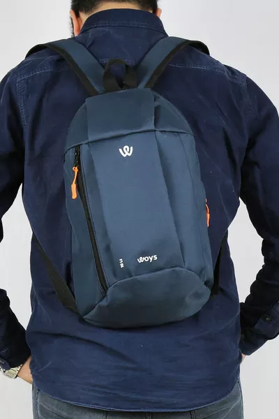 Mini Zaino Unisex da Campeggio Bici Escursionismo Blu Navy da lt