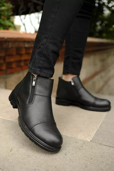  Stivali da uomo invernali con pelliccia all'interno