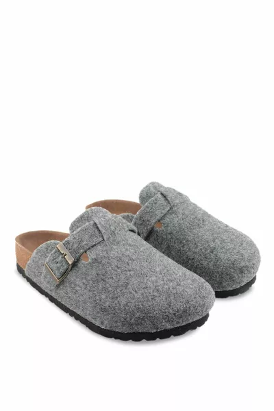 Leo Men's House Slippers Grey