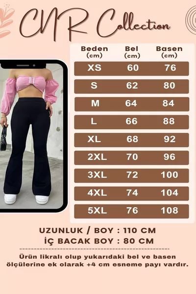 Donna Nero Vita Alta Lycra Raccolta Pile All'interno Inverno Gamba Spagnola Leggings Pantaloni