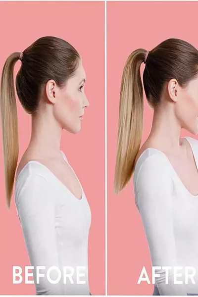 Pince à cheveux Cool Hair Queue de cheval Coiffure Accessoire vertical