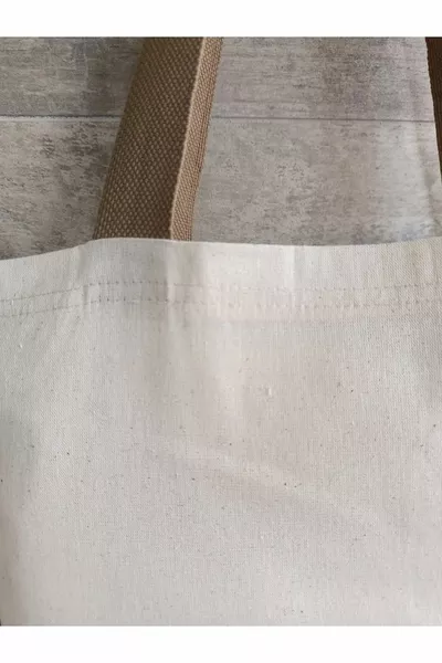 Bottom gusseted  Wire Raw Cloth Bag Suitable for Punch ( CM)