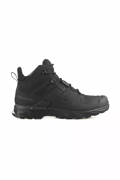 X Ultra Forces Mid Gore-tex (водонепроницаемый) Мужские военные ботинки для активного отдыха черного цвета