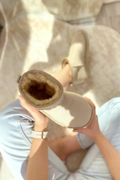  ci Midi Demi-bottes Femme Hairy Flatfoot