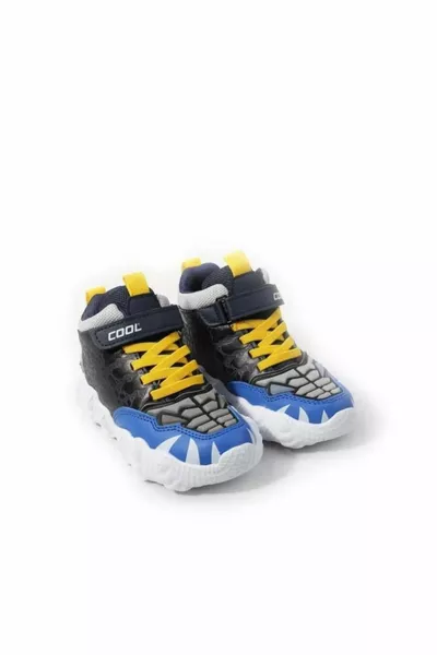 غودزيلا للأولاد أحذية رياضية طويلة مضاءة كاجوال