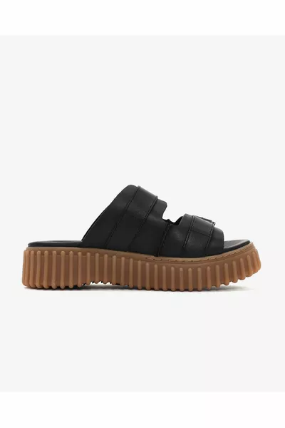 تورهيل سلايد شباشب سوداء نسائية 