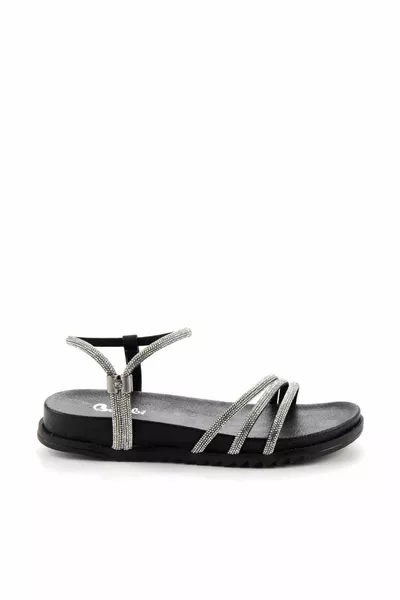 صنادل نسائية سوداء لام 