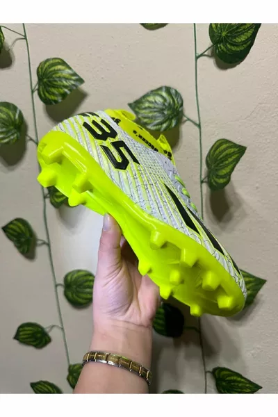 YM winkelen door het nieuwe seizoen van het voetbal wit zwarte schoenplaatjes