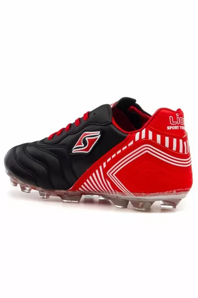 Lion  Fg/Ag Manufacturous/Turf voetbalschoenen voor heren ROOD