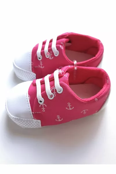 مرساة منقوشة الخطوة الأولى أحذية الجوارب الطفل