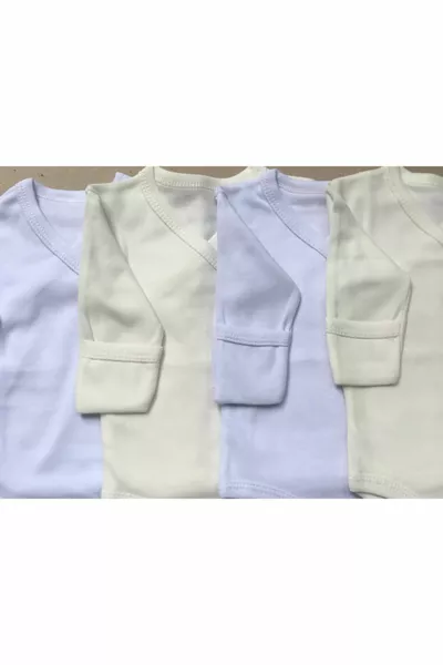 كم طويل قفاز ذاتي المفاجئة مزدوجة الصدر بادي (4 قطع حزمة)