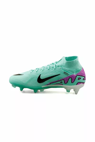 Men's Wet / Soft Grass Floor Football Boots Mercurial Zoom Superfly 9 Elite Sg Proac  Green