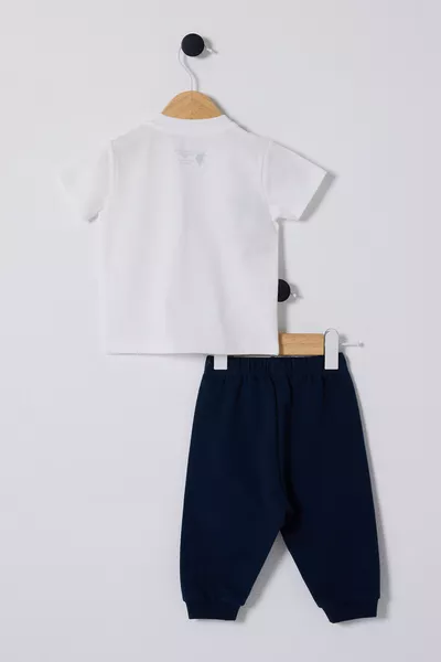 White Baby Boy Outfit
