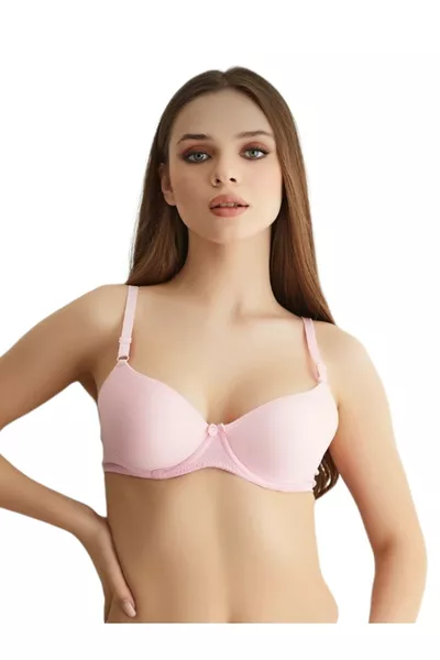 حمالة صدر يومية نسائية مبطنة من القماش الدقيق مع سلك