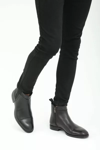 Мъжки ботуши от естествена кожа Челси   Ботуши Erk /