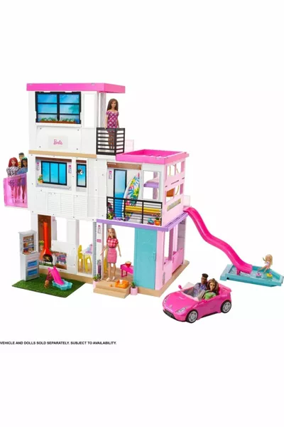 's Traumhaus ( cm) mit mehr als  Accessoires, 3 Etagen für Mädchen von 3-7 Jahren