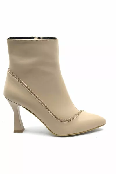 Feles Stripe Stone Low-Cut Classic Damen Stiefel NUT