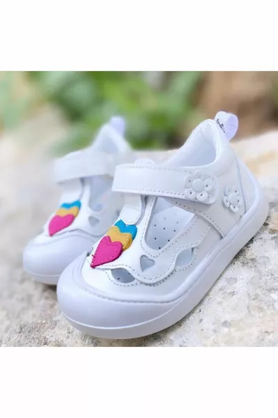 نينو جلد طبيعي العظام الخطوة الأولى الأحذية