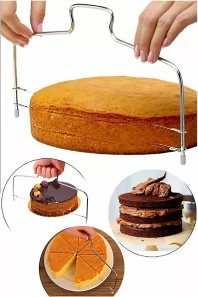 Luxury Cake and Pastry Slicing Tool, Haniş Home, Practical and Stylish Design